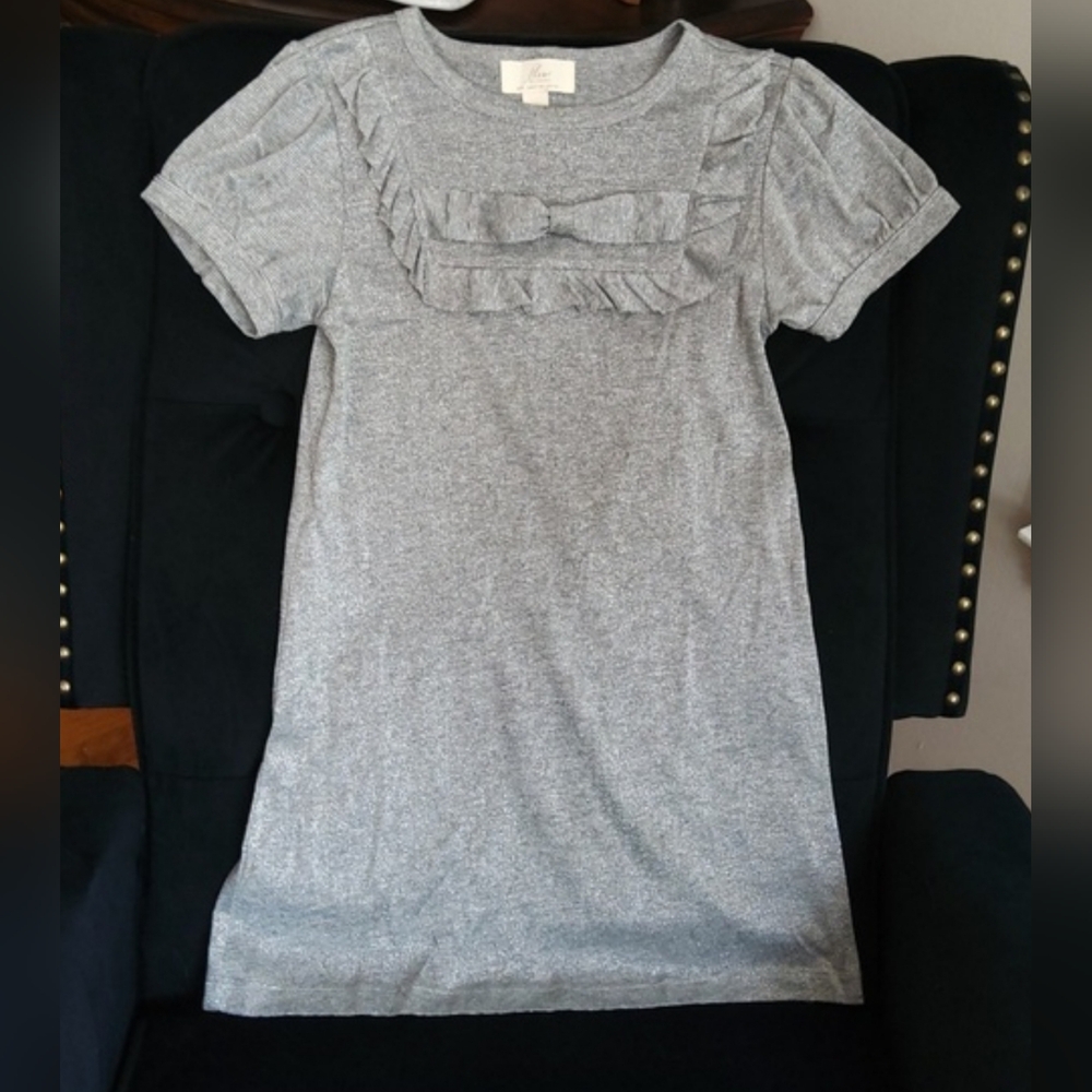 💥NWOT💥Short-sleeve Silver Dress
